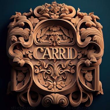 3D model Carpi in Italy (STL)